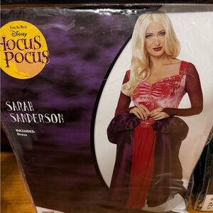 Disney Sarah Sanderson Red and Purple Halloween Costume